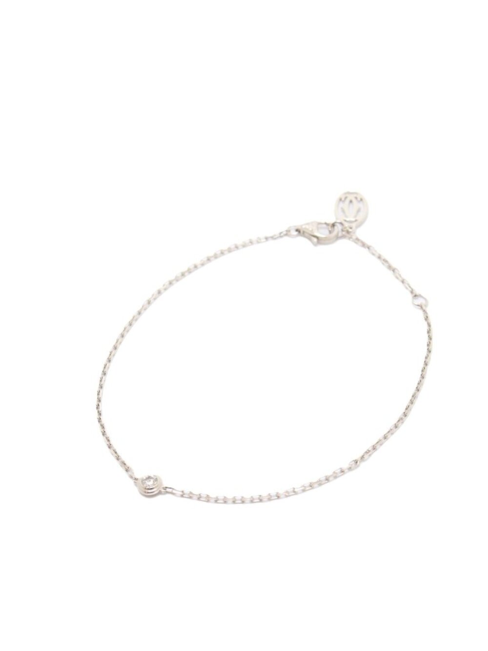 Cartier D'amour Bracelet SM Diamond 18k White Gold